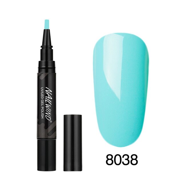 Venalisa 60 Colors Soak Off Gel Nail Polish with Glue Pen