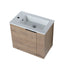 Bathroom Vanity with Sink 22 Inch for Small Bathroom,Floating Bathroom Vanity with Soft Close Door,Small Bathroom Vanity with Sink, 22x13 (KD-Packing) - Korvel