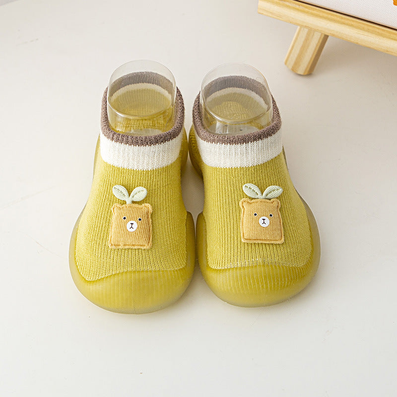 Baby Toddler Shoes Spring And Summer New Baby Shoes Non-Slip Wear-Resistant Cartoon Socks Shoes Boys And Girls Shoes - Korvel