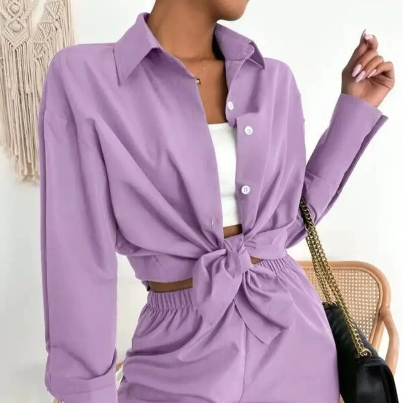 Ensemble de Shorts et Chemise Julie