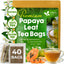 Premium Papaya Leaf Tea Bags - Natural, Vegan, Caffeine-Free