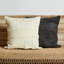 Layered Hand-Felted Merino Wool Throw Pillow