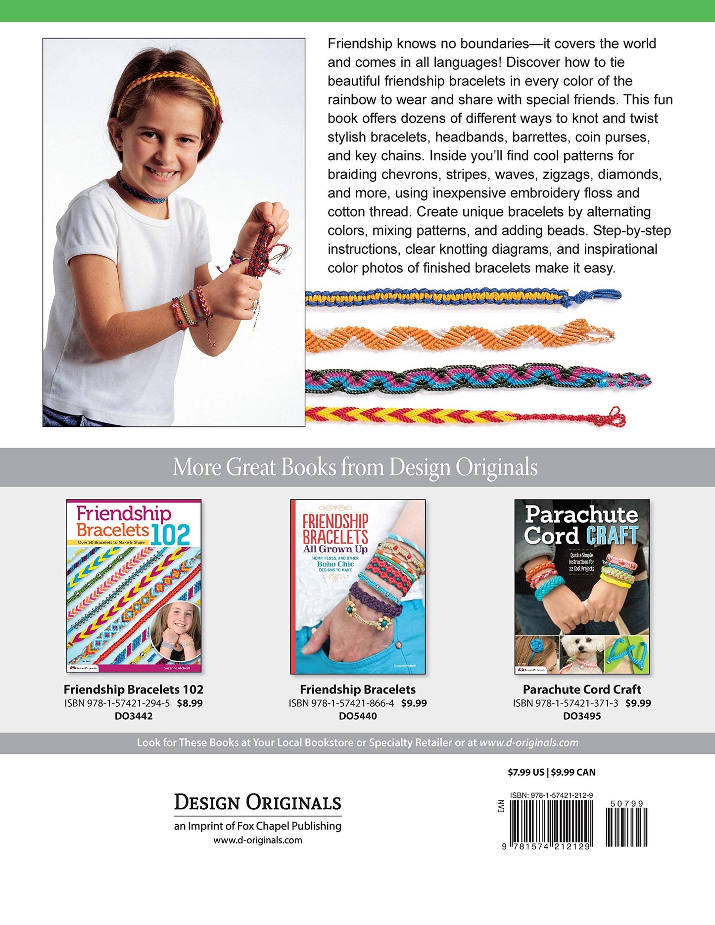 Creative Friendship Bracelets: Craft, Wear, and Gift with Joy! (Spiral Bound) - Korvel