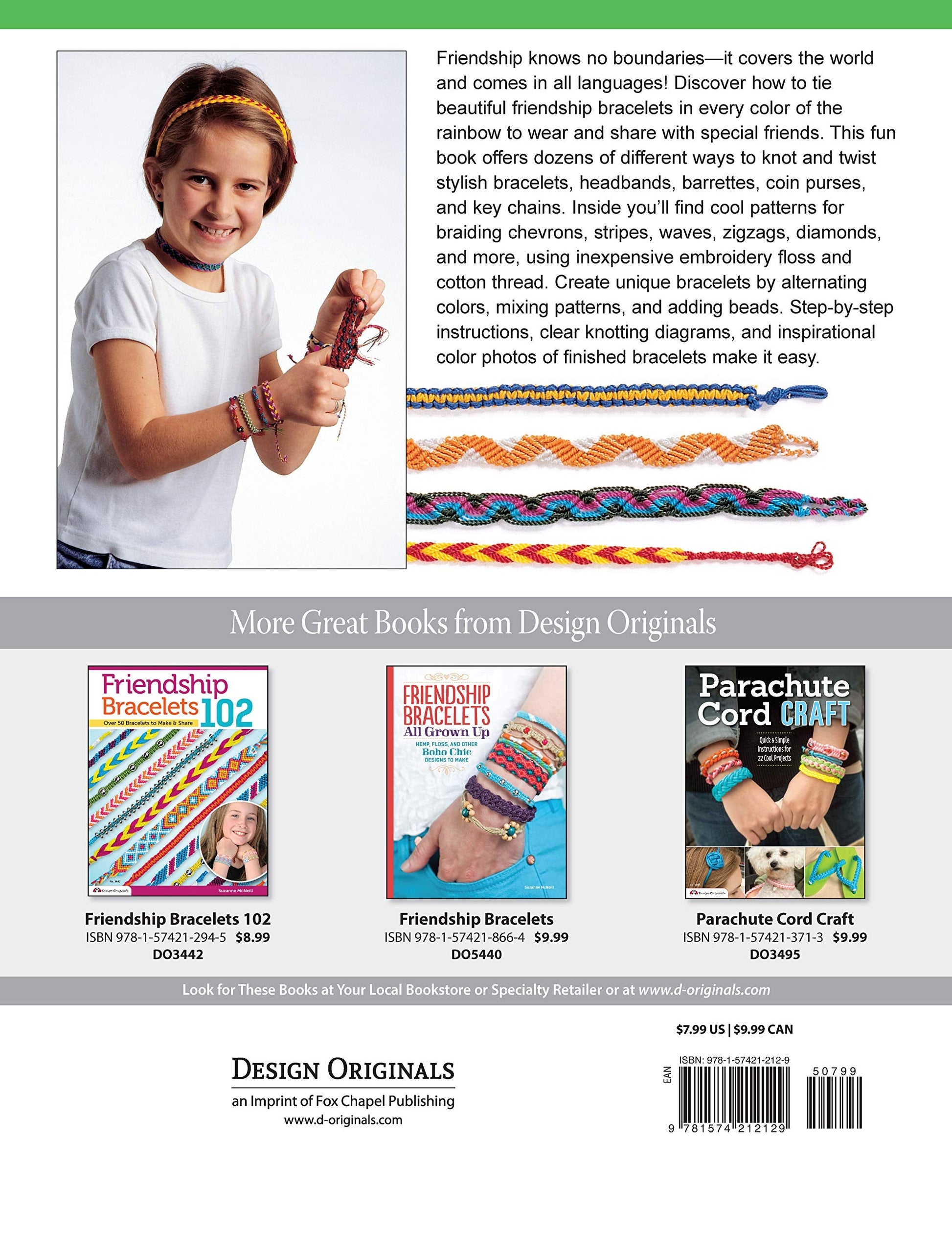 Creative Friendship Bracelets: Craft, Wear, and Gift with Joy! (Spiral Bound) - Korvel