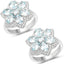 2.88 Carat Genuine Aquamarine Sterling Silver Ring