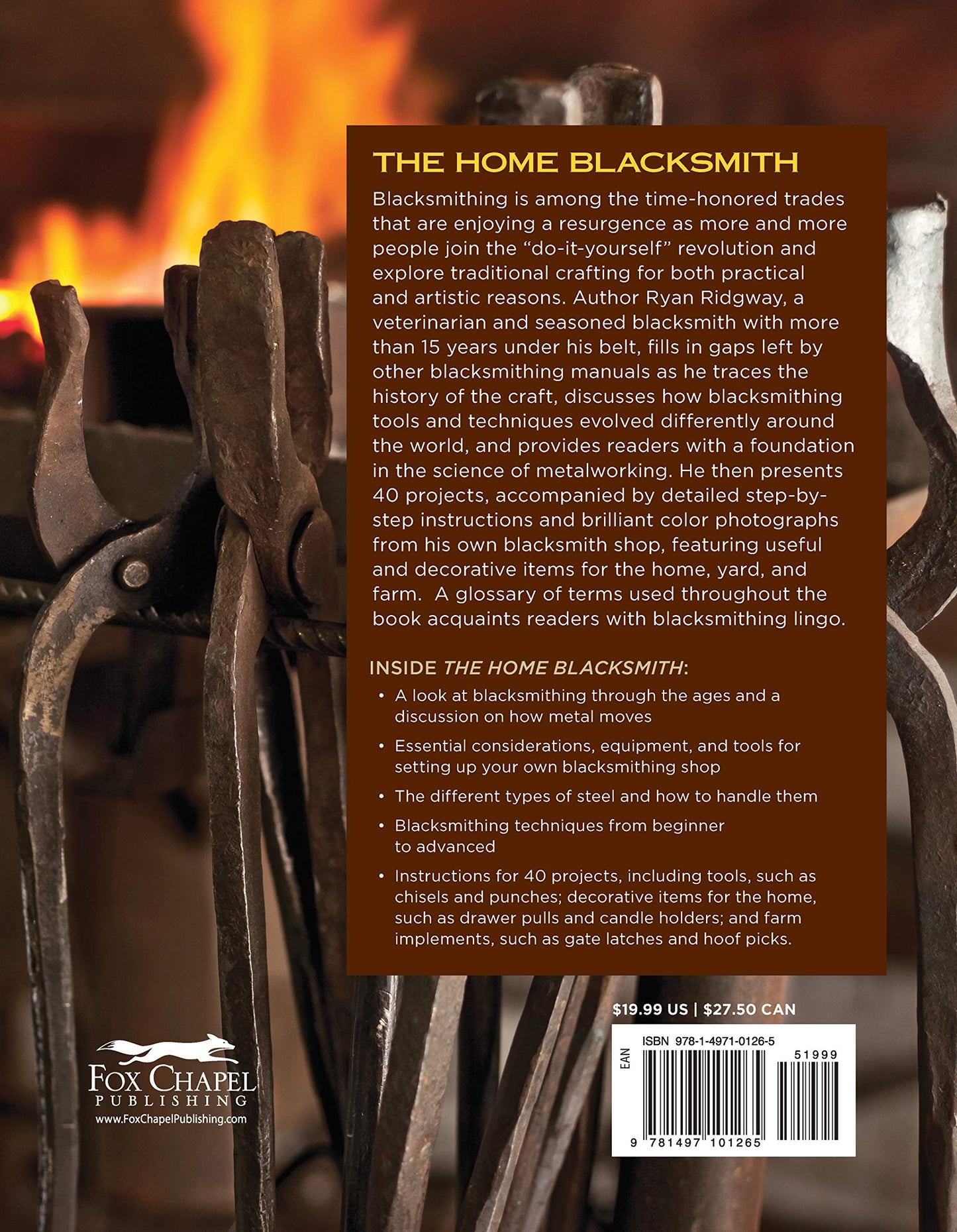 Mastering Blacksmithing: Essential Tools, Techniques, and 40 Engaging Projects for Every Artisan (Spiral Bound) - Korvel