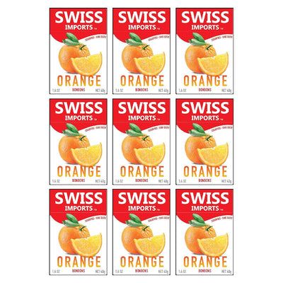 Swiss Imports Orange Sugarfree Candy Bonbons - 1.4oz