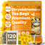 Organic Chrysanthemum Herbal Tea Bags - Caffeine-Free & Vegan