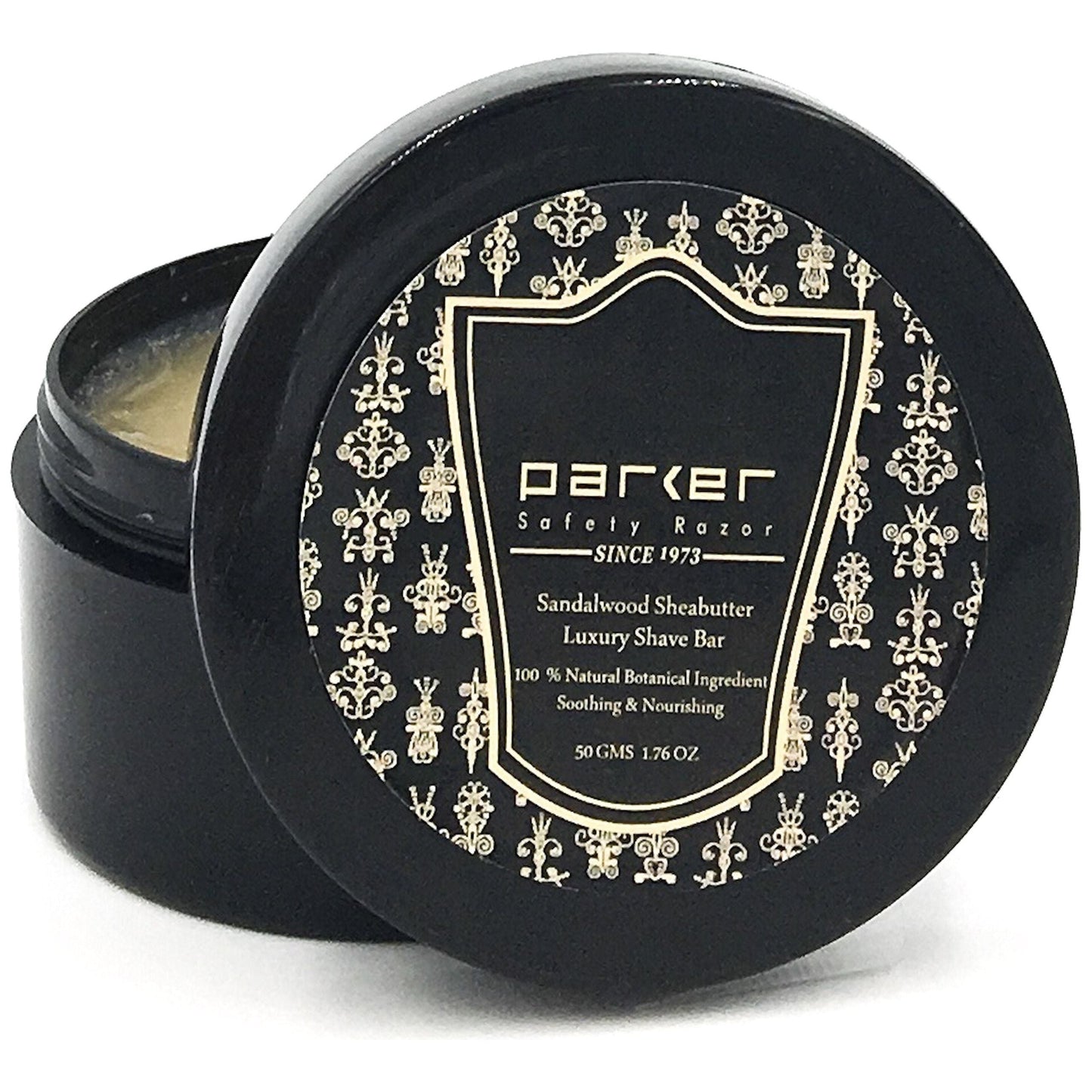 Savon à raser Parker au beurre de karité et bois de santal 50g