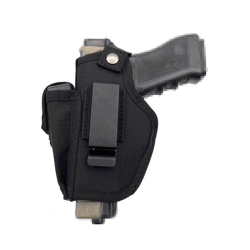 Universal Left / Right Hand Gun Holster Concealed Tactical Belt Holster Airsoft Nylon Bag Hunting Accessories For Most Of Pistol - Korvel