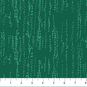 Green Dashes Seasons Basics Cotton Fabric - 44"/45" Per Yard