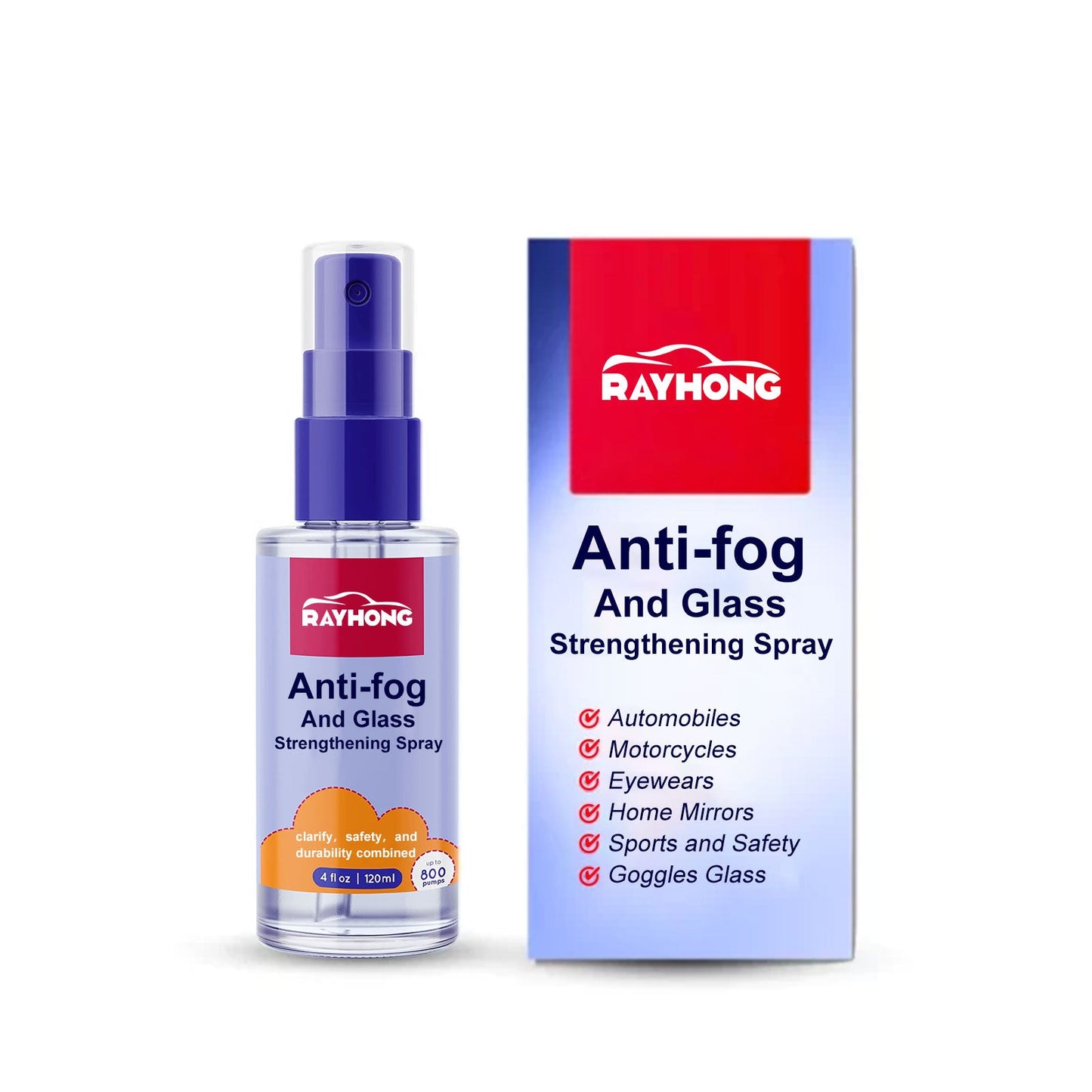 Premium Anti-Fog Spray for Car Windscreens