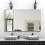 60"x36" Oversized Modern Rectangle Bathroom Mirror
