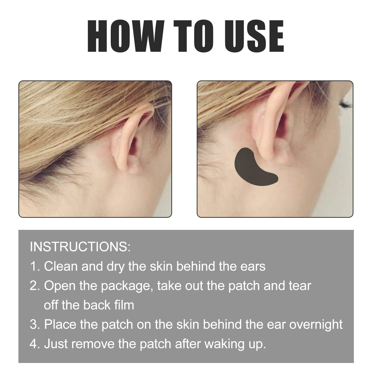 Black Truffle Tinnitus Ear Pads Clean Earwax For Tinnitus And Relieve Discomfort From Blocked Inner Ears - Korvel