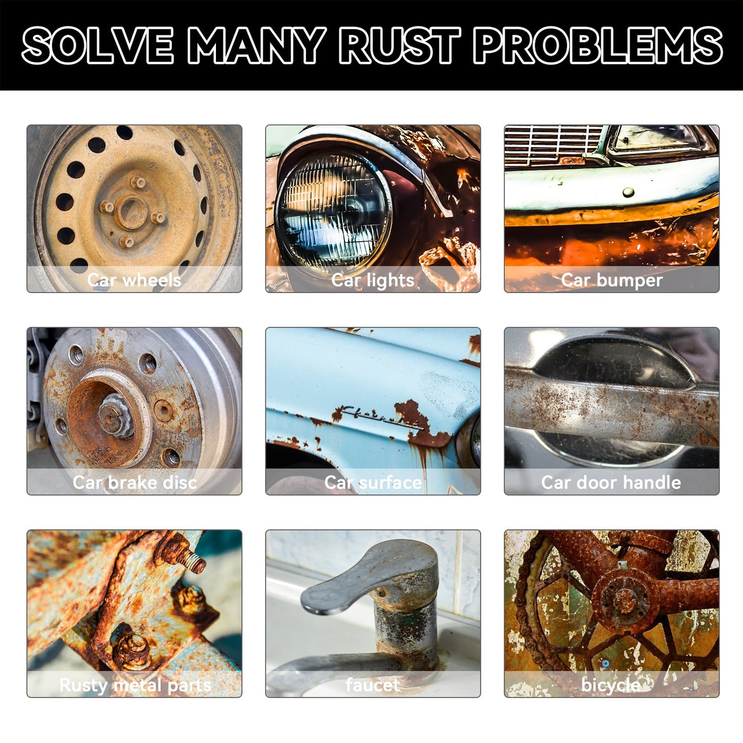 Premium Multi-Functional Rust Remover for Metal Surfaces
