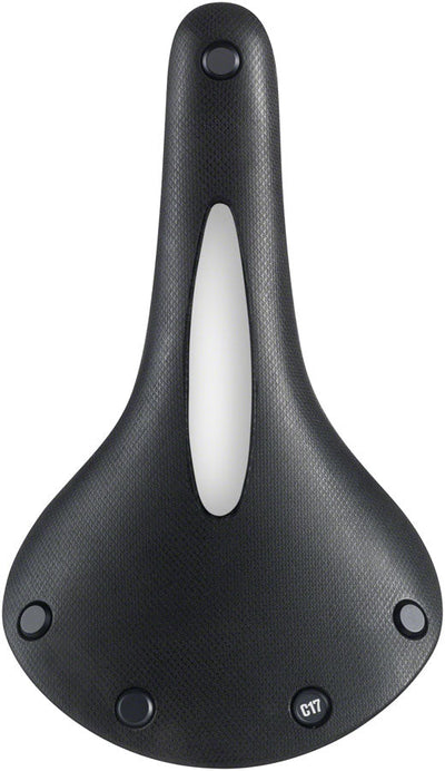 Selle Brooks C17 Carved Tout Temps - Noir Acier