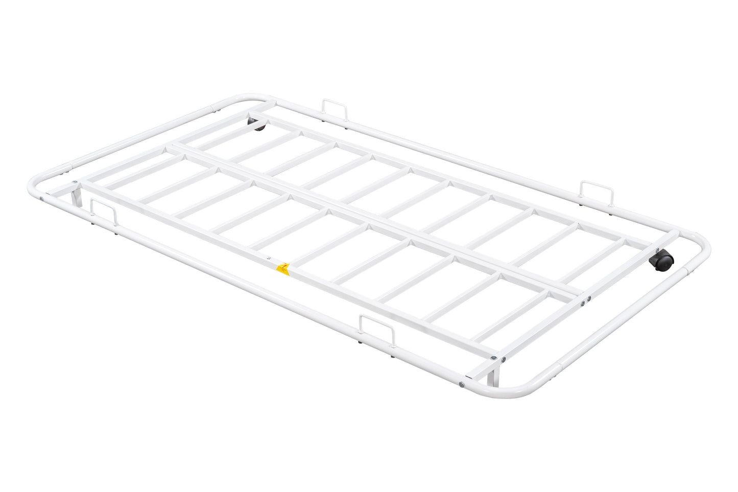Metal Frame Daybed with trundle（white） - Korvel
