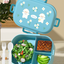 Cartoon cute small fresh microwaveable compartment insulation lunch box fresh-keeping box - Korvel