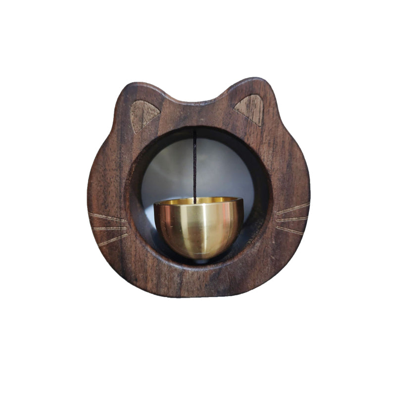 Timbre de Madera Creativo para Entradas Modernas