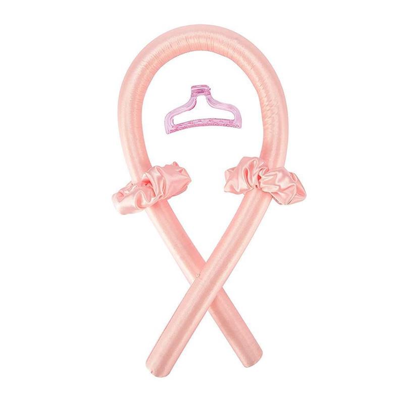 Heatless Curling Rod Headband No Heat Curls Ribbon Hair Rollers Sleeping Soft Headband Hair Curlers DIY Hair Styling Tools - Korvel
