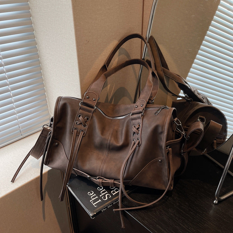 Retro Women's Hand-carrying Satchel Bag