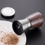 Premium Stainless Steel Pepper Grinder with Glass Bottle