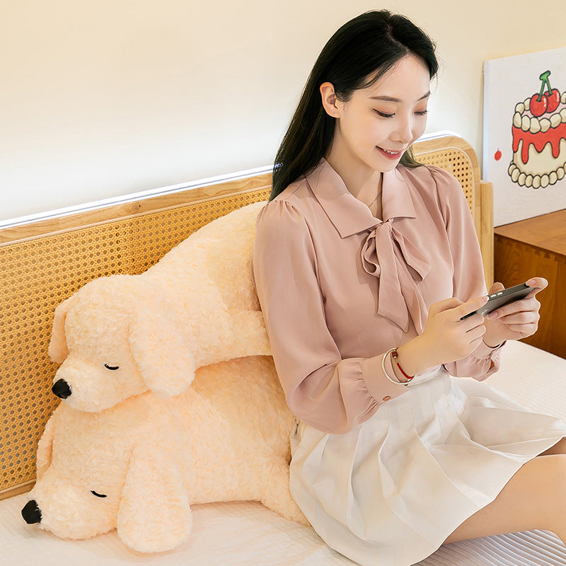 Poodle Doll Super Soft Long Pillow for Dogs