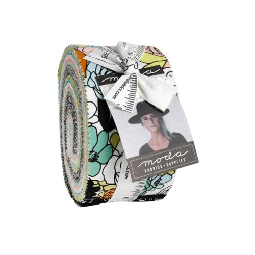 True To Hue Jelly Roll - 40 Tissus en Coton Assortis