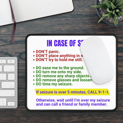 Seizure-Themed Gaming Mouse Pad for Ultimate Performance - Korvel