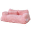 Luxury Plush Cat Bed Sofa for Small to Medium Pets