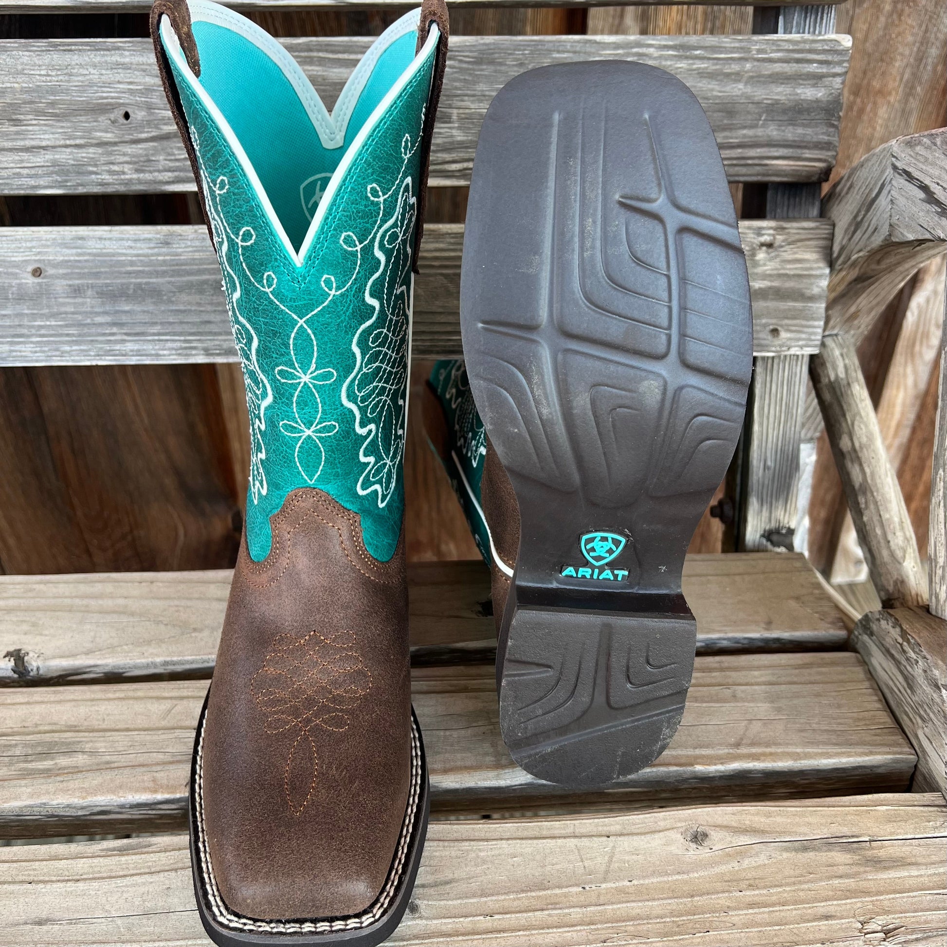 Teal Callie | Women's Ariat Western Boots - Korvel