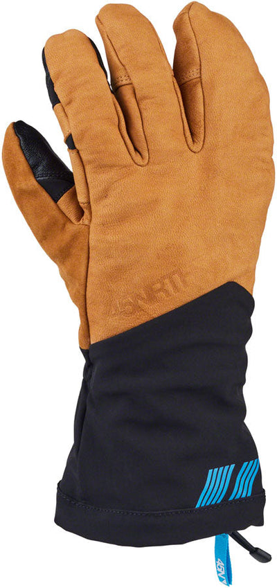 45NRTH 2024 Sturmfist 4 LTR Leather Gloves - Tan/Black Lobster Style 2X-Large