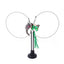 Suction cup cat toy stick that can be attached and held with steel wire multi head interchangeable cat toy and pet supplies - Korvel