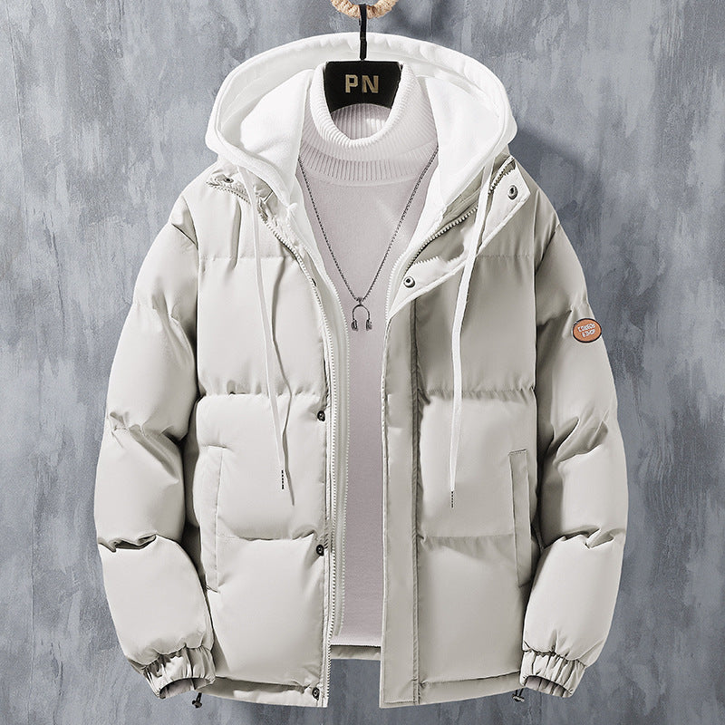 Men's Winter Hooded Parka - Stylish and Comfortable