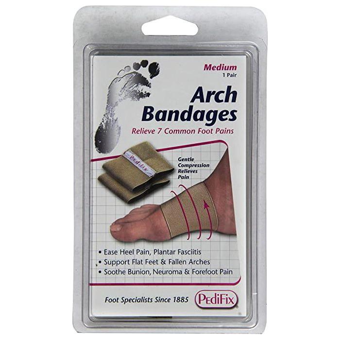 PediFix Arch Bandages - Soporte Medio para la Comodidad