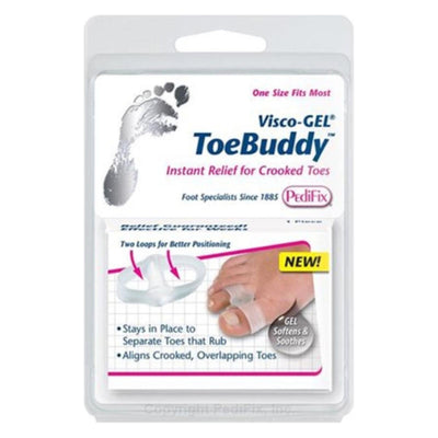 PediFix Visco-Gel Soft Toe Buddy - 1 Pair