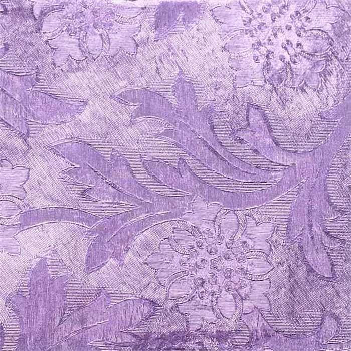 Lavender Embossed Florist Foil Wrap - 20" x 30'