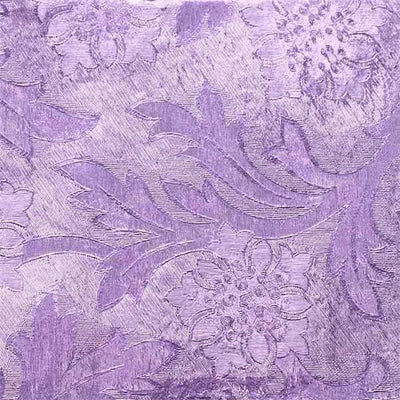 Lavender Embossed Florist Foil Wrap - 20" x 30'
