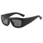 Weaving design frame, personalized fashion sunglasses, men's and women's high-end sense, European and American ins trend sun protection sunglasses - Korvel