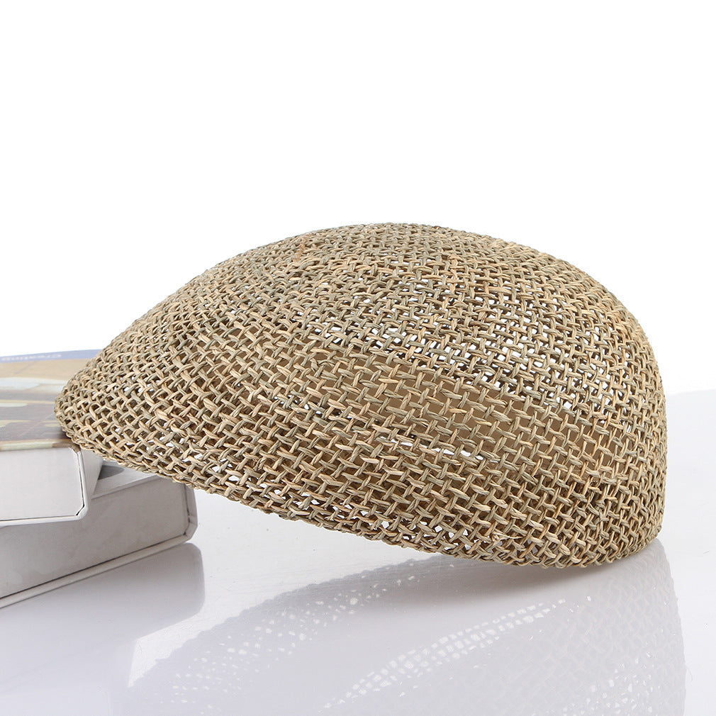 Seaside British Raffia Sun Hat for Summer Adventures