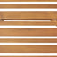 LAHAINA WOOD FOLDABLE CHAISE LOUNGE - Korvel