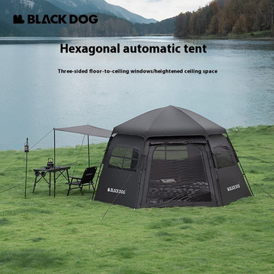 Hexagonal Automatic Pop-Up Camping Tent