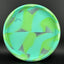 glO-G Arowana - Seafoam Disc Golf Putter