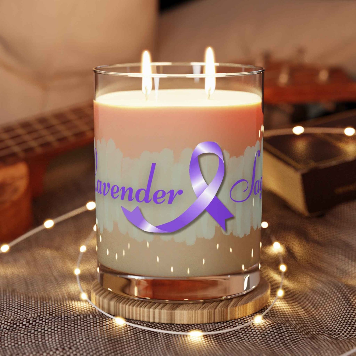 Minted Lavender & Sage Candle – Epilepsy Awareness
