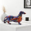 Modern minimalist sausage dog ornaments, creative home wine cabinet decorations, office desktop decorations, handicrafts - Korvel