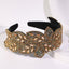 Handmade Heavy Craft Inlaid Water Diamond Rice Ball Head Hoop - Korvel