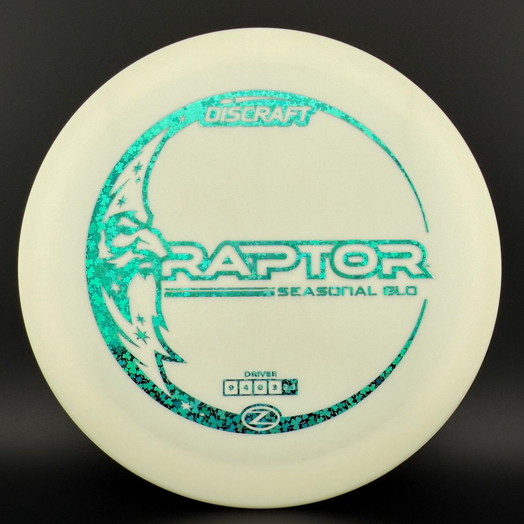 Glo Z Raptor - Disco de Golf Driver Edición Limitada