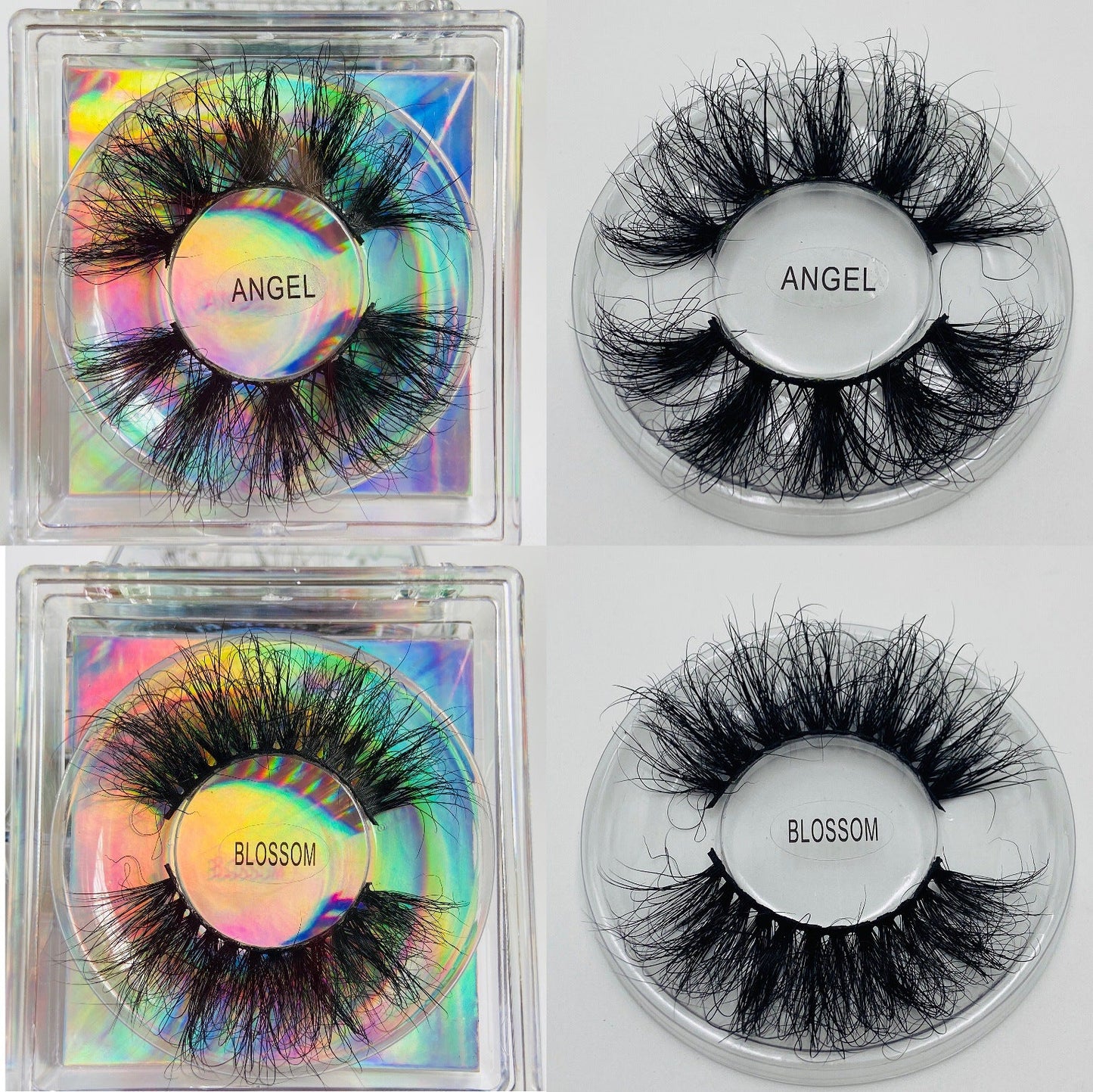 Fluffy 8D Mink Eyelashes - 25mm Long & Thick