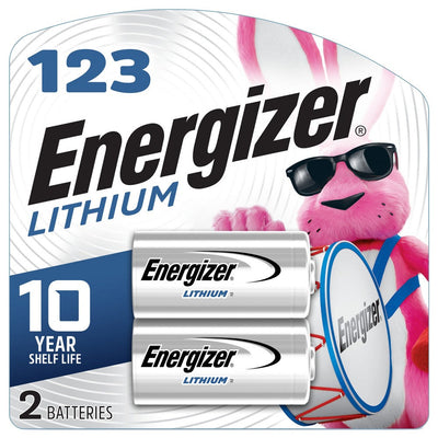 Energizer 2pk 123 Lithium Photo Batteries