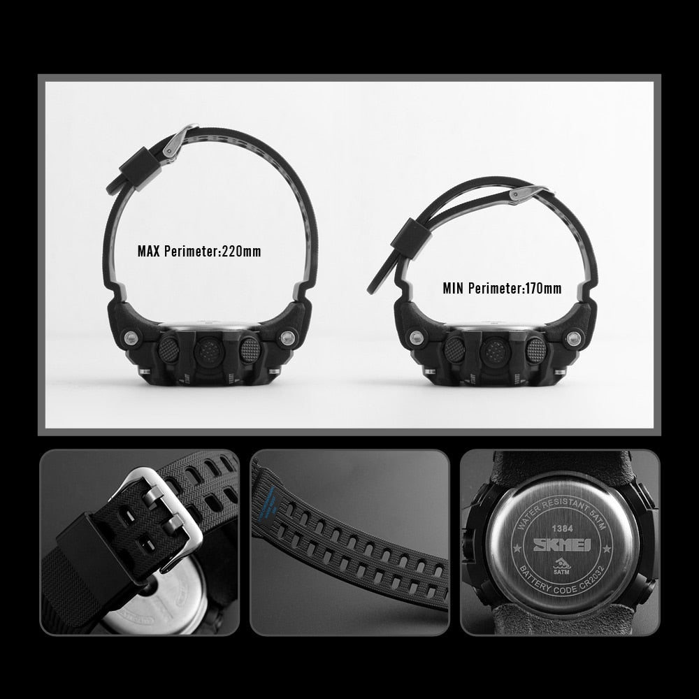 Reloj Deportivo SKMEI 1384 con Cronómetro para Hombres